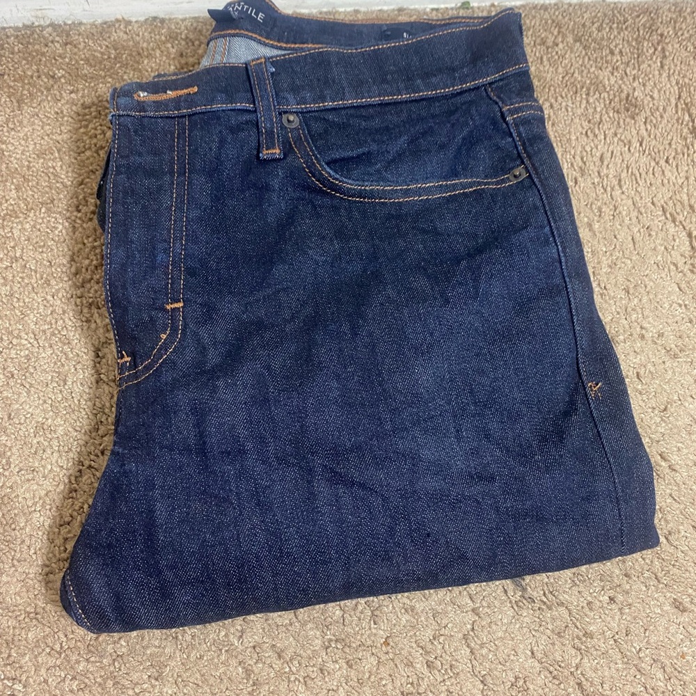 J. Crew Men's Indigo flex jeans